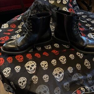 SUNDAY CLISET CLEAN OUT French Connection Brown Leather Men's Boots